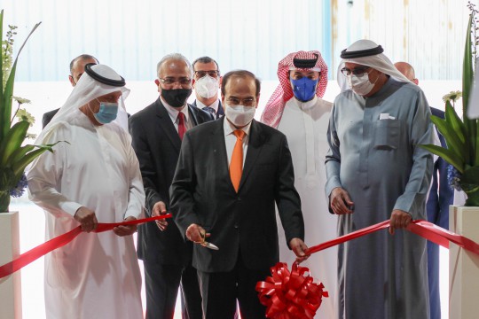 Inauguration ceremony of BWWP Solar Plant commissioned by Midal Solar
