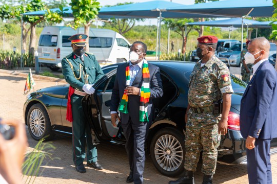 Visit of His Excellency, Dr. Emmerson Mnangagwa, President of The Republic of Zimbabwe to Midal Mozambique
